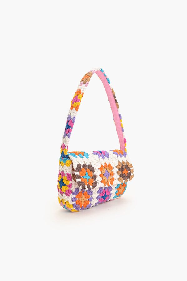 Stitch Please White Shoulder Bag - Image 4