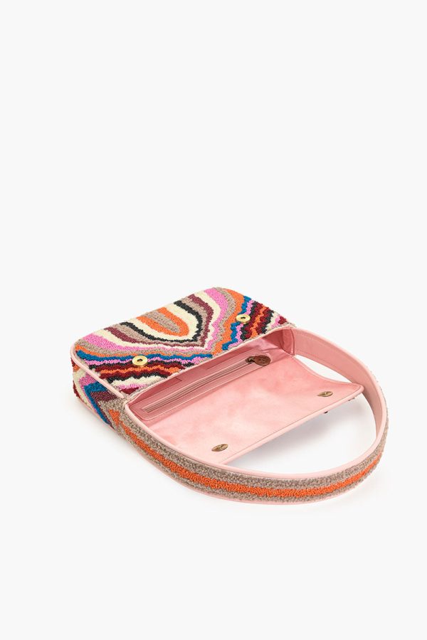 The Soho Tan Tufted Shoulder Bag - Image 5