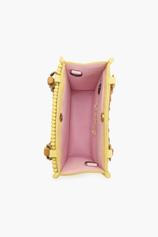 Butter Blossom Top Handle Bag - Image 5