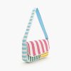 Candy Stripes Embelished Shoulder Bag - Image 3