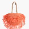 Dolac Vita Fringe Straw Tote - Image 2