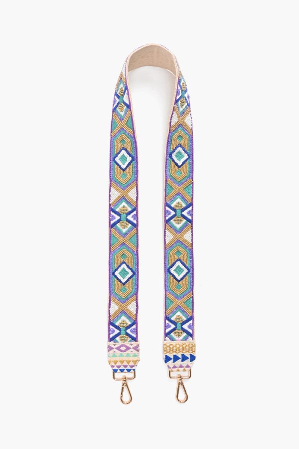 Embellished Crossbody Strap-Luxe Lilac - Image 2
