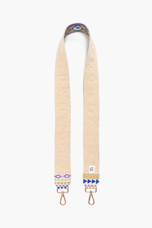 Embellished Crossbody Strap-Luxe Lilac - Image 3