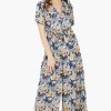 Cheerful Cheetah - Navy Leopard Jumpsuit With Pockets
