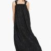 Summer Nights Silver Stripe Maxi Dress - Image 2
