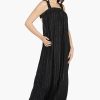 Summer Nights Silver Stripe Maxi Dress - Image 3
