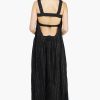 Summer Nights Silver Stripe Maxi Dress - Image 5