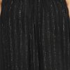 Summer Nights Silver Stripe Maxi Dress - Image 6
