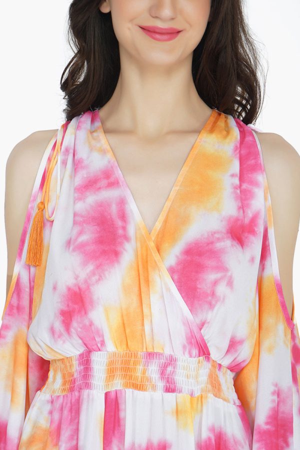 Sunrise Tie Dye Maxi Dress - Image 5