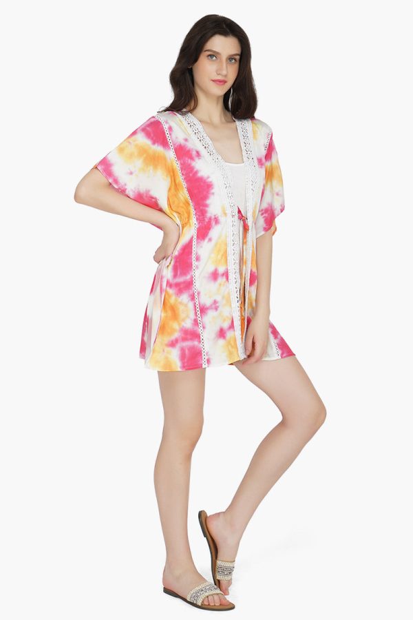 Sunrise Tie Dye Cover Up - Image 2