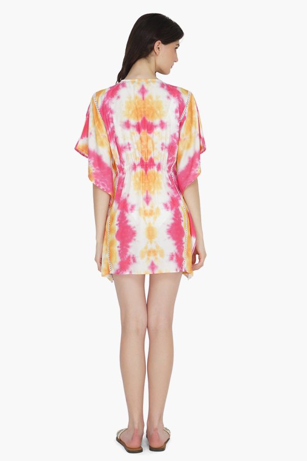 Sunrise Tie Dye Cover Up - Image 4