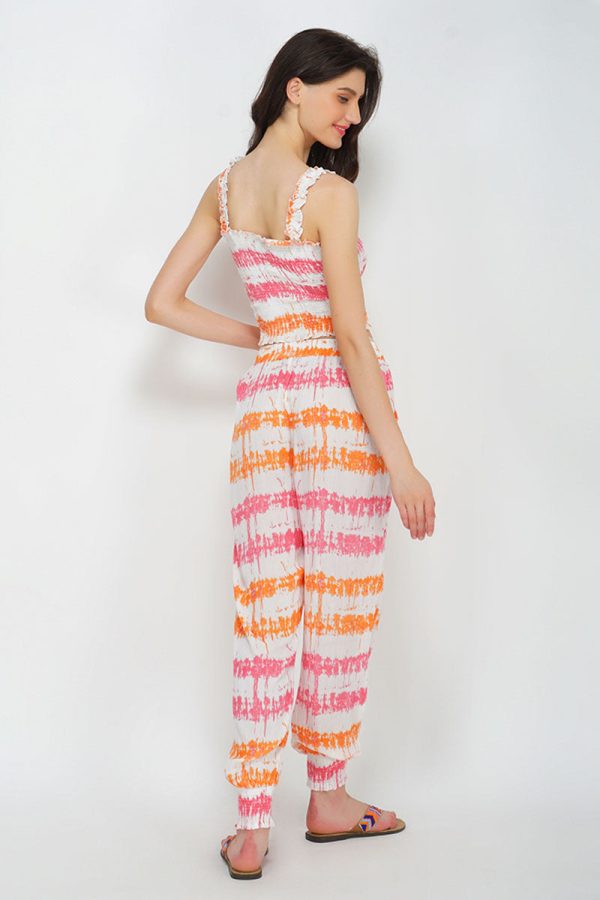 Reva Tie Dye Cropped Top - Image 3