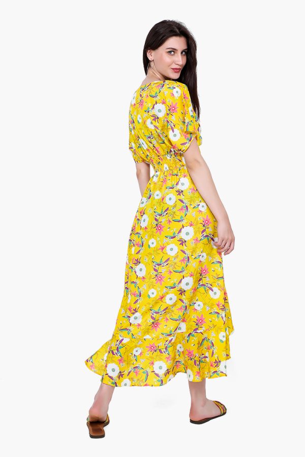 Sunshine Florals Cover Up - Image 4