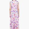 Palm Florals Tiered Maxi Dress - Image 4