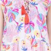 Palm Florals Tiered Maxi Dress - Image 5