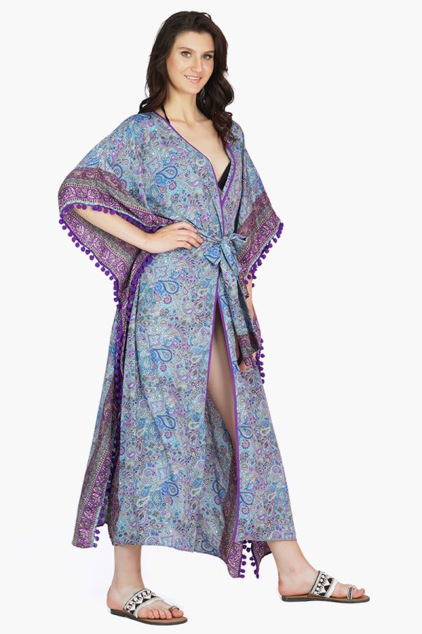 Ana Maxi Kimono Cover Up - Image 2