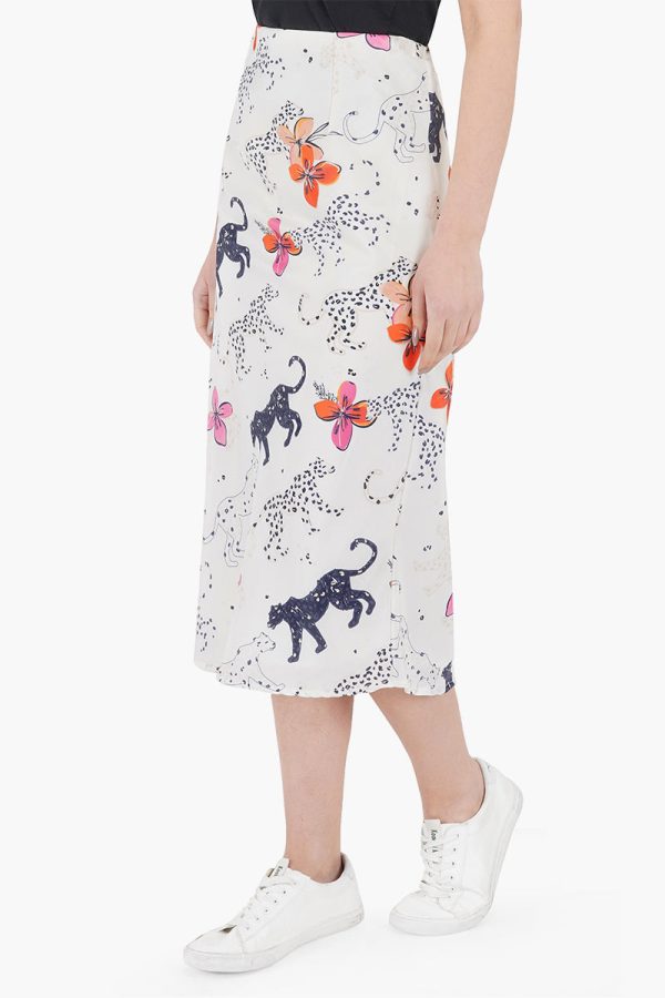 Jaguar Floral Skirt - Image 3