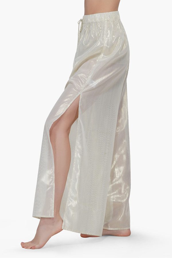 Gold Lurex Sheer Bottoms - Image 3