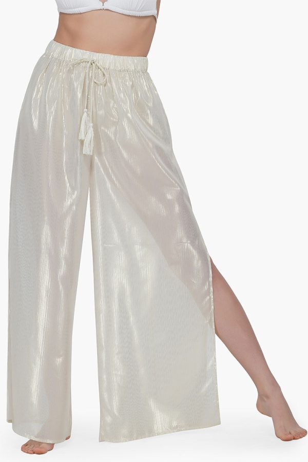 Gold Lurex Sheer Bottoms - Image 5