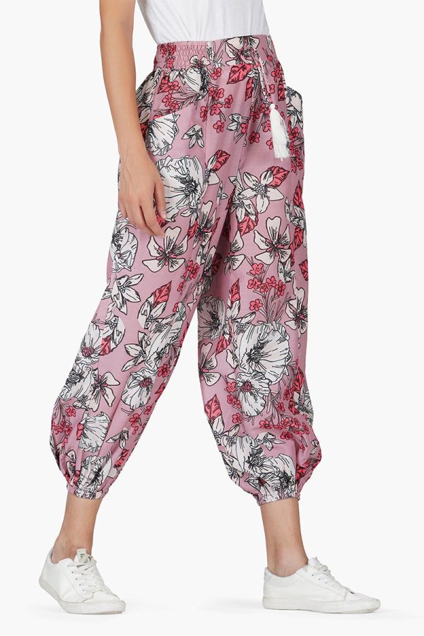 Marsala Floral Pant - Image 2