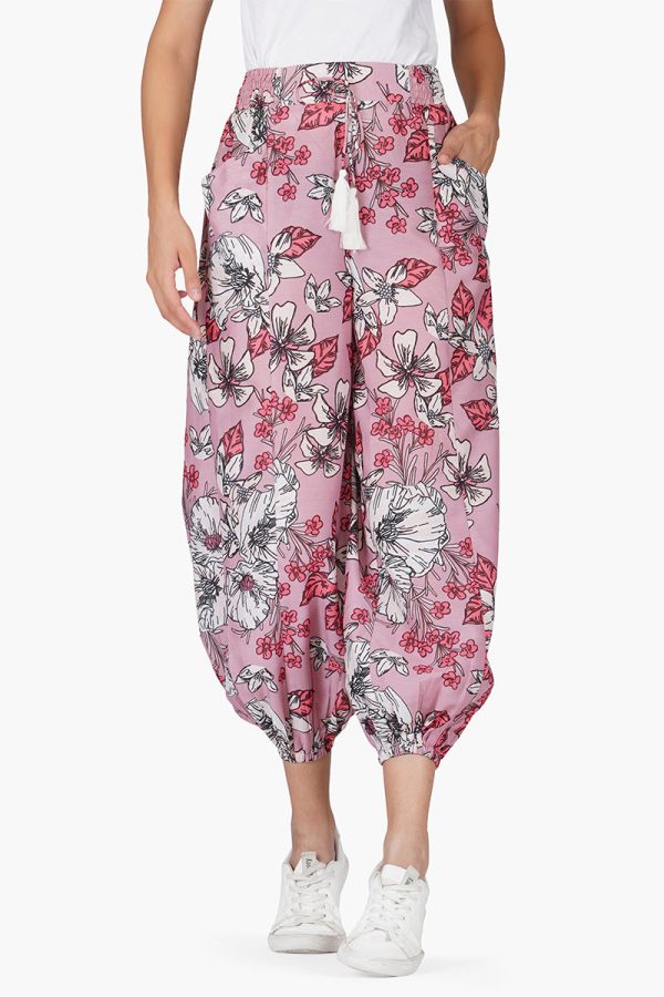 Marsala Floral Pant - Image 5
