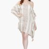 Marie Nautical Cold Shoulder Kaftan Dress