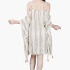 Marie Nautical Cold Shoulder Kaftan Dress - Image 4