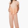 Sandy Viscose Lurex Striped Pants