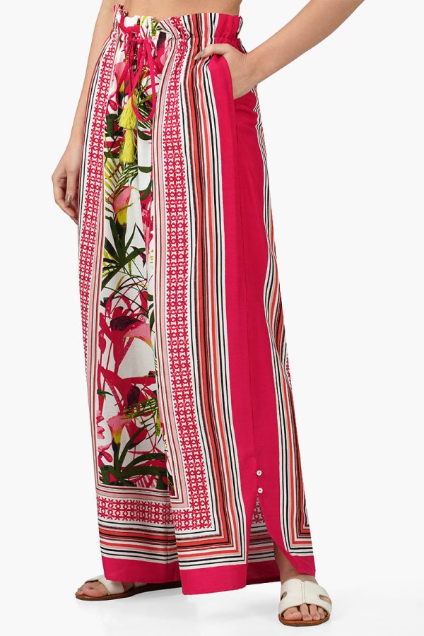 Paradise Floral Printed Pants - Image 3
