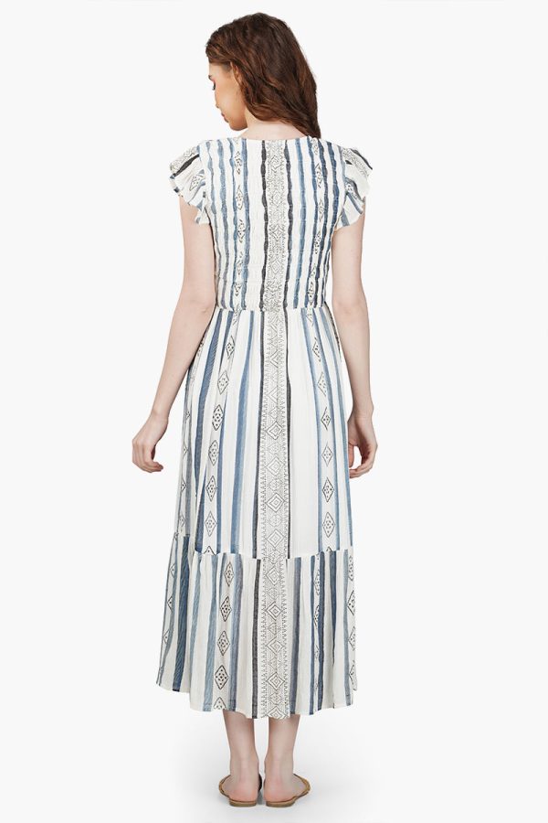Gianna Striped Maxi Dress - Image 4
