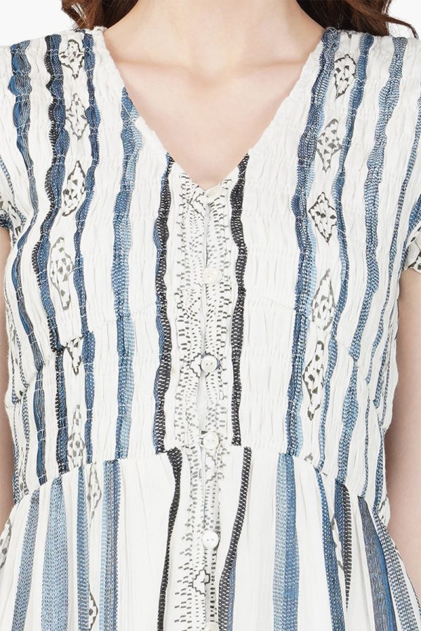 Gianna Striped Maxi Dress - Image 5