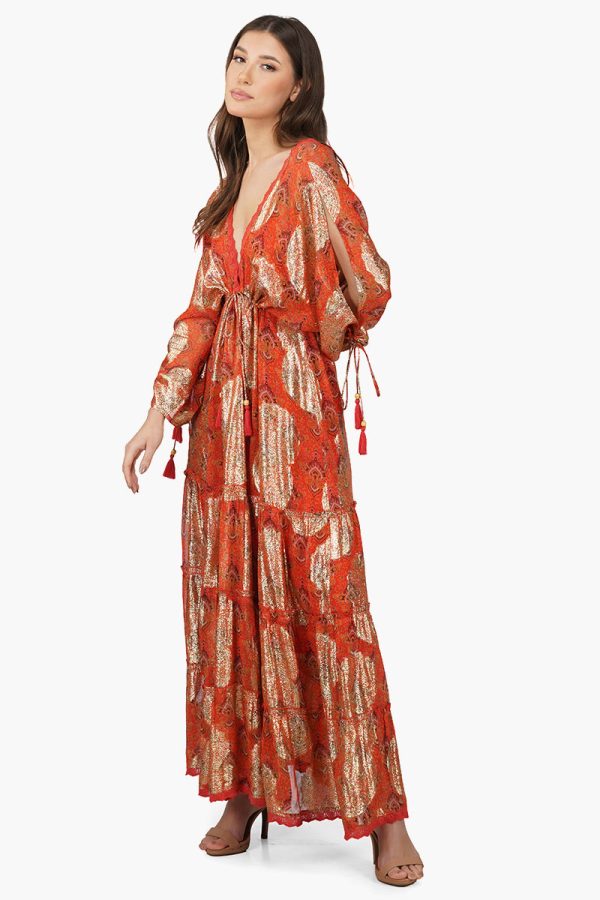 Omnia Tiered Maxi Dress - Image 3