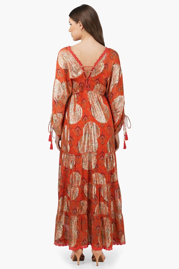 Omnia Tiered Maxi Dress - Image 4