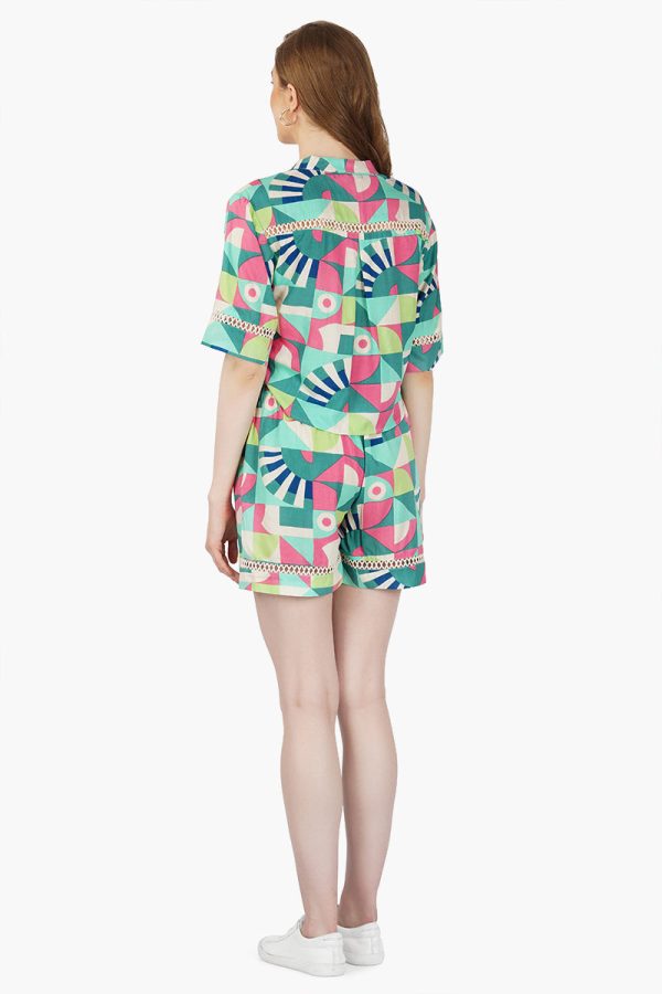 Jack Toucan Printed Cropped Top - Image 4
