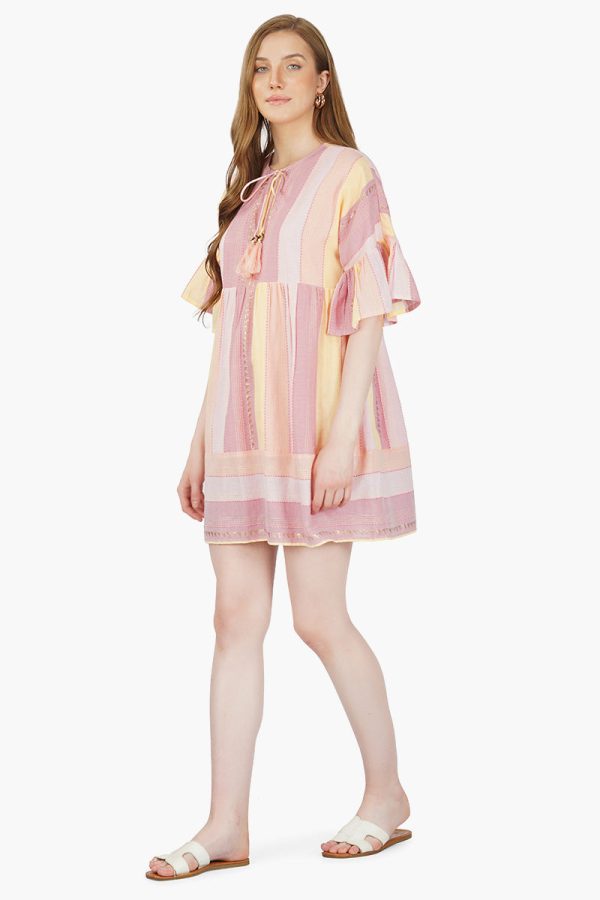 Noah Stripe Tunic Dress - Image 3