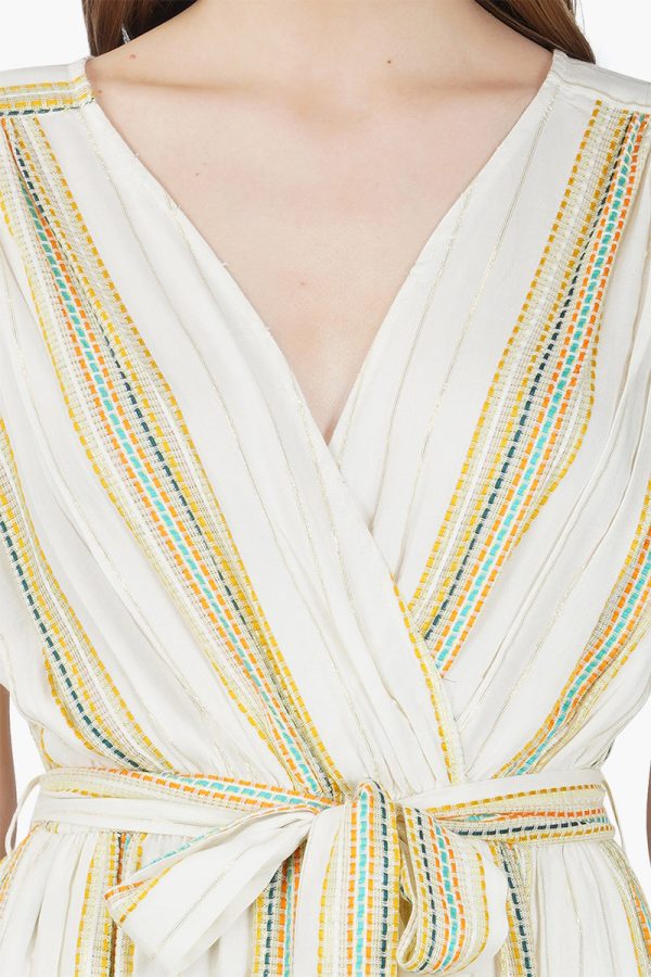 Roman Stripe Jumpsuit - Image 6