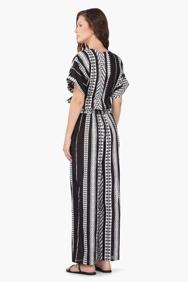 Lori Mexican Stripe Peplum Top - Image 5