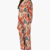 Alisha Leaf Printed Jumpsuit - Image 2