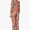 Alisha Leaf Printed Jumpsuit - Image 4