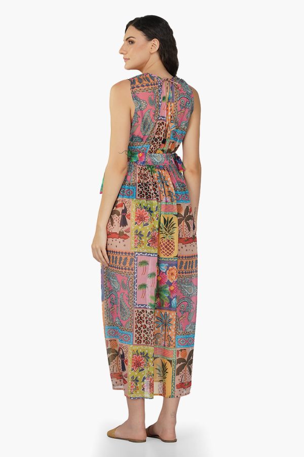 Macaw Pineapple Cover Up Dress - Image 4