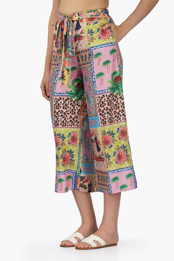 Macaw Pineapple Button Up Pants - Image 3