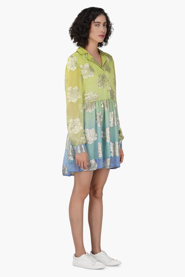 Newrays Lurex Middi Dress - Image 2