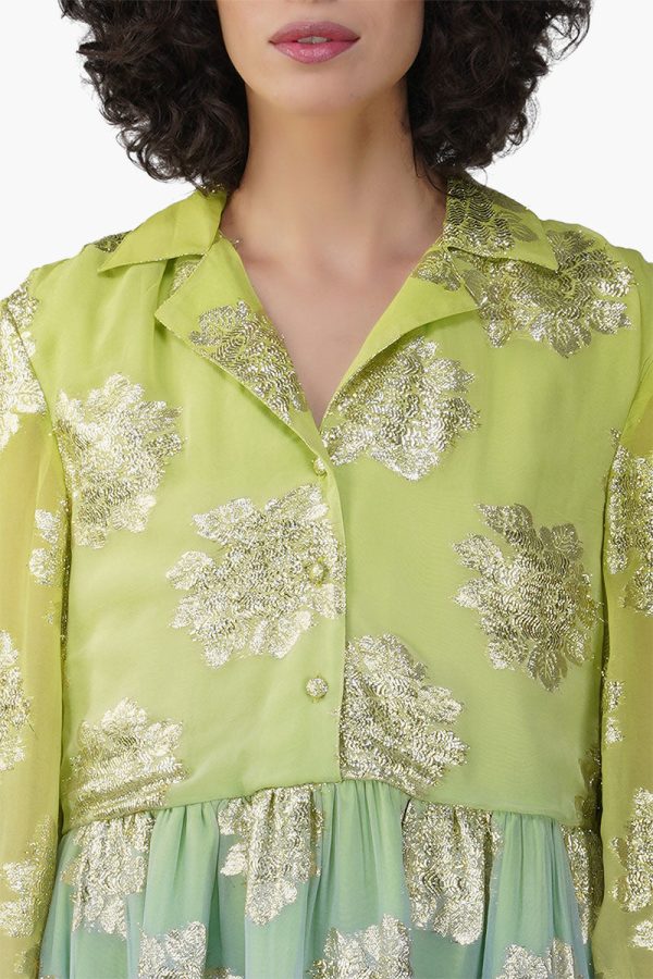 Newrays Lurex Middi Dress - Image 4