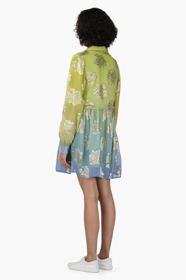 Newrays Lurex Middi Dress - Image 5