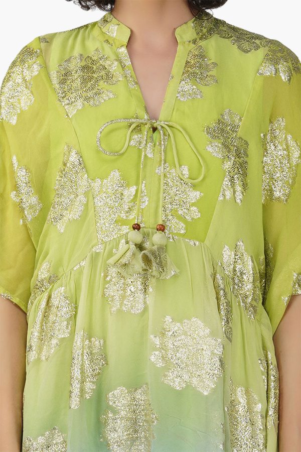 Newrays Lurex Short Kaftan - Image 5