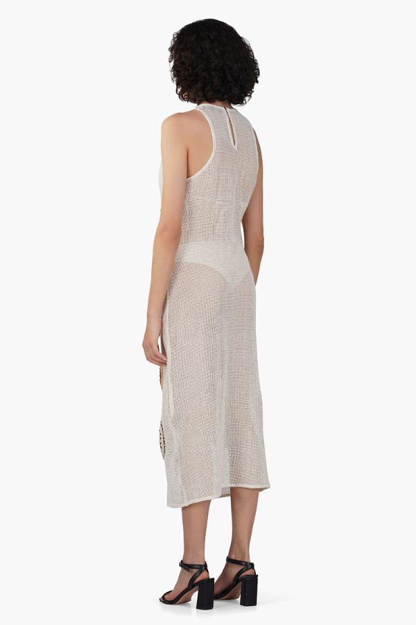 Gala Crochet Patch Dress - Image 4