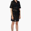 Deborah Crochet Short Shirt Dress - Image 2