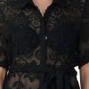 Deborah Crochet Short Shirt Dress - Image 5
