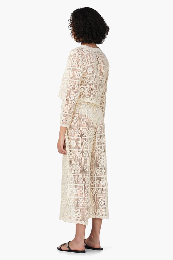 Margot Lace Crochet Coord Set - Image 4