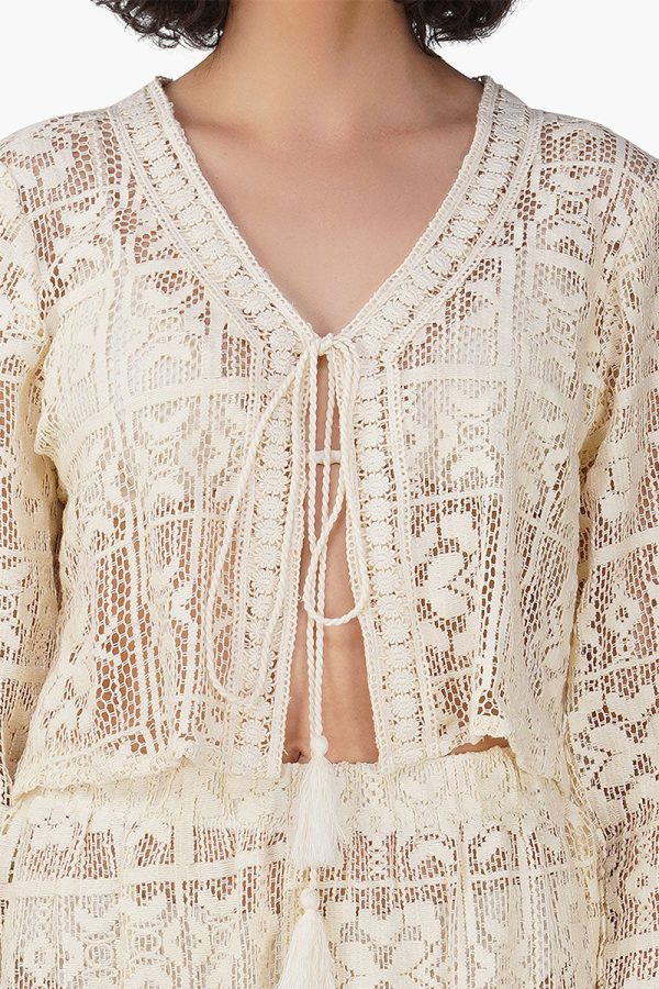 Margot Lace Crochet Coord Set - Image 5